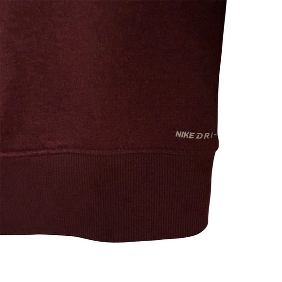 Hurley Boys Large Maroon & Gray Dri-Fit Colorblock Hoodie Pullover - Picture 8 of 10